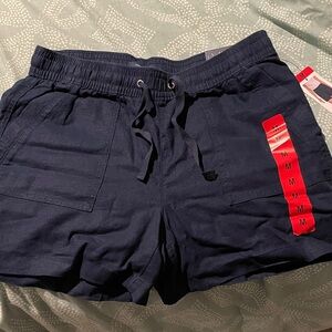 Nautica Women's Navy Shorts - NWT